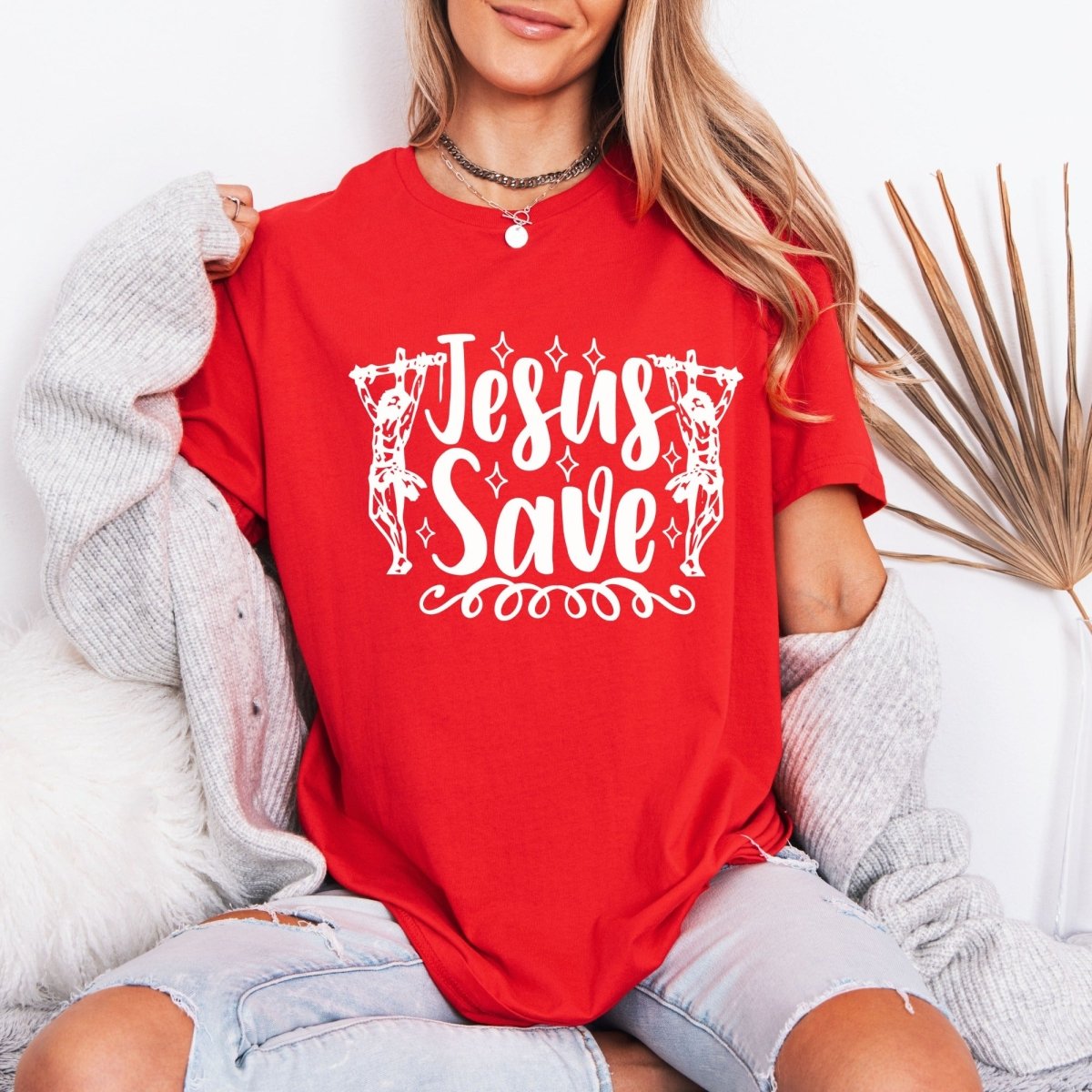 Jesus Save | Redemption & Faith Tee - Luckets.com