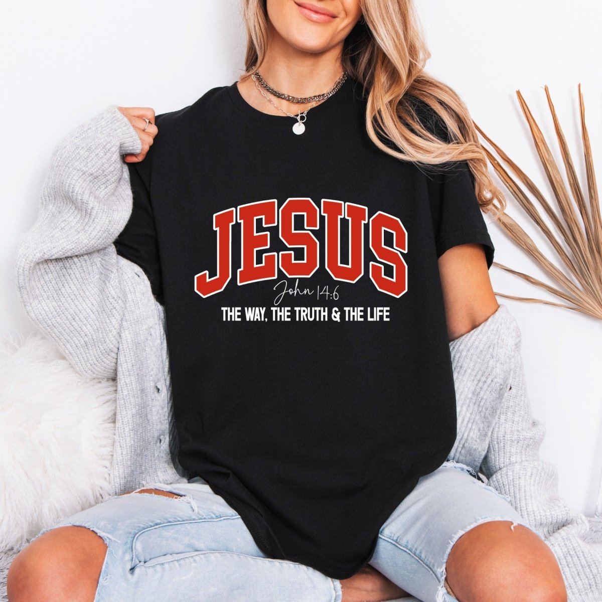 JESUS The Way | John 14:6 Scripture Tee - Luckets.com