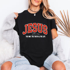 JESUS The Way | John 14:6 Scripture Tee - Luckets.com