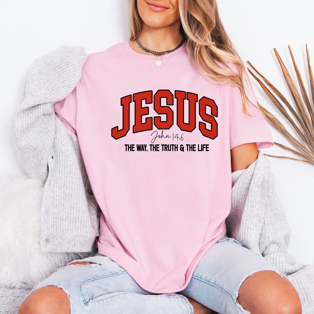 JESUS The Way | John 14:6 Scripture Tee - Luckets.com