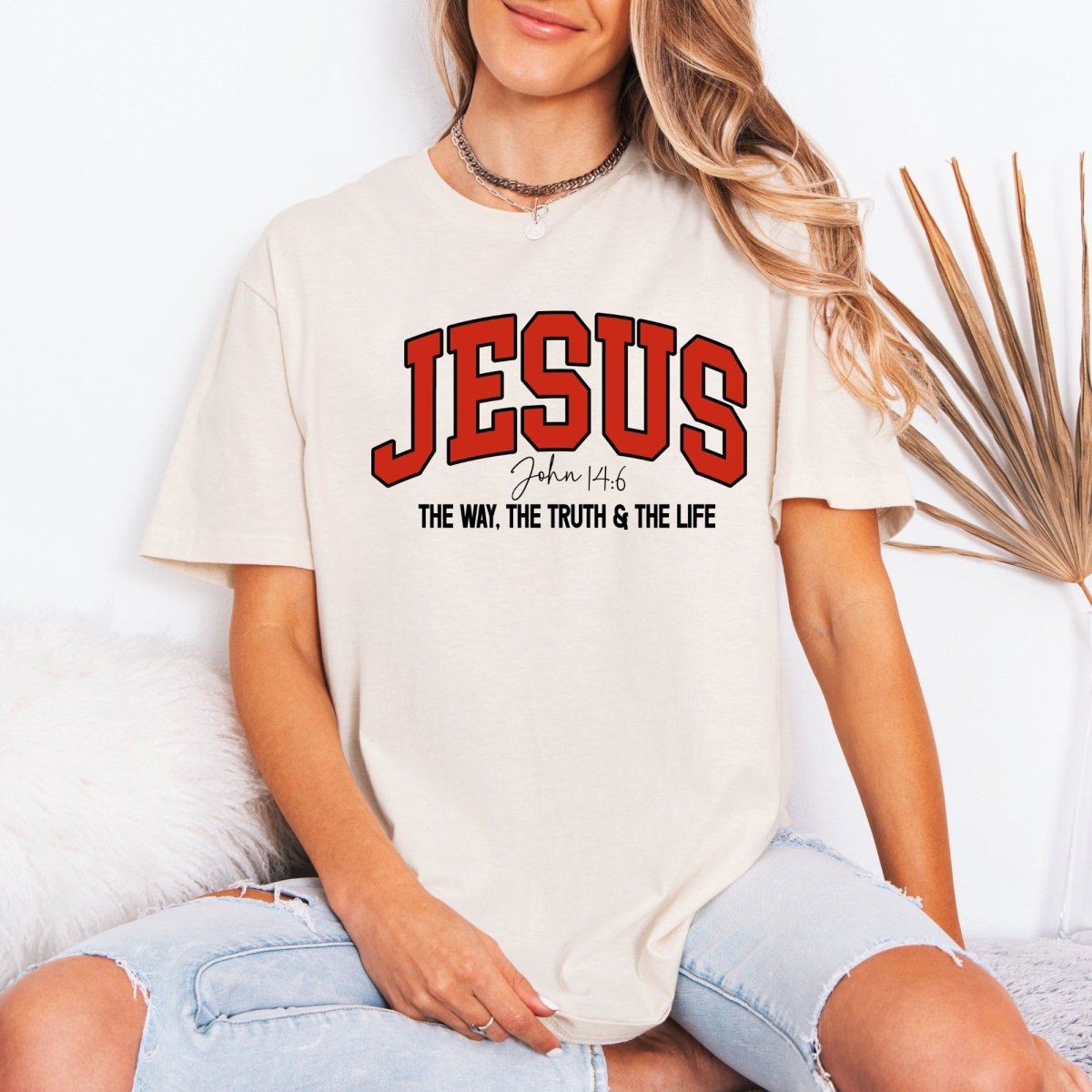 JESUS The Way | John 14:6 Scripture Tee - Luckets.com