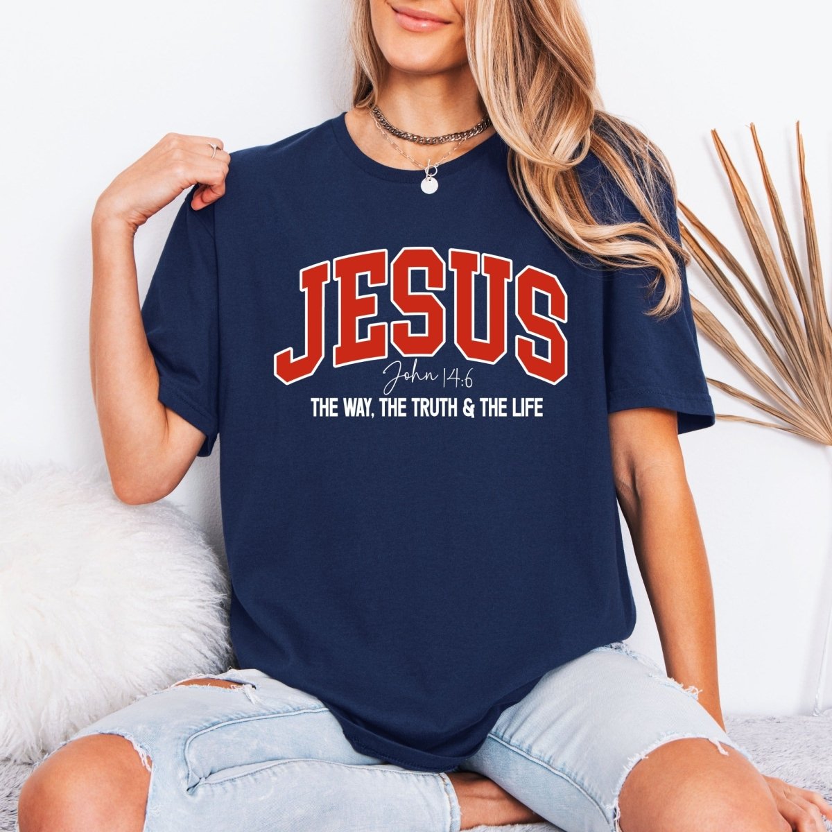 JESUS The Way | John 14:6 Scripture Tee - Luckets.com