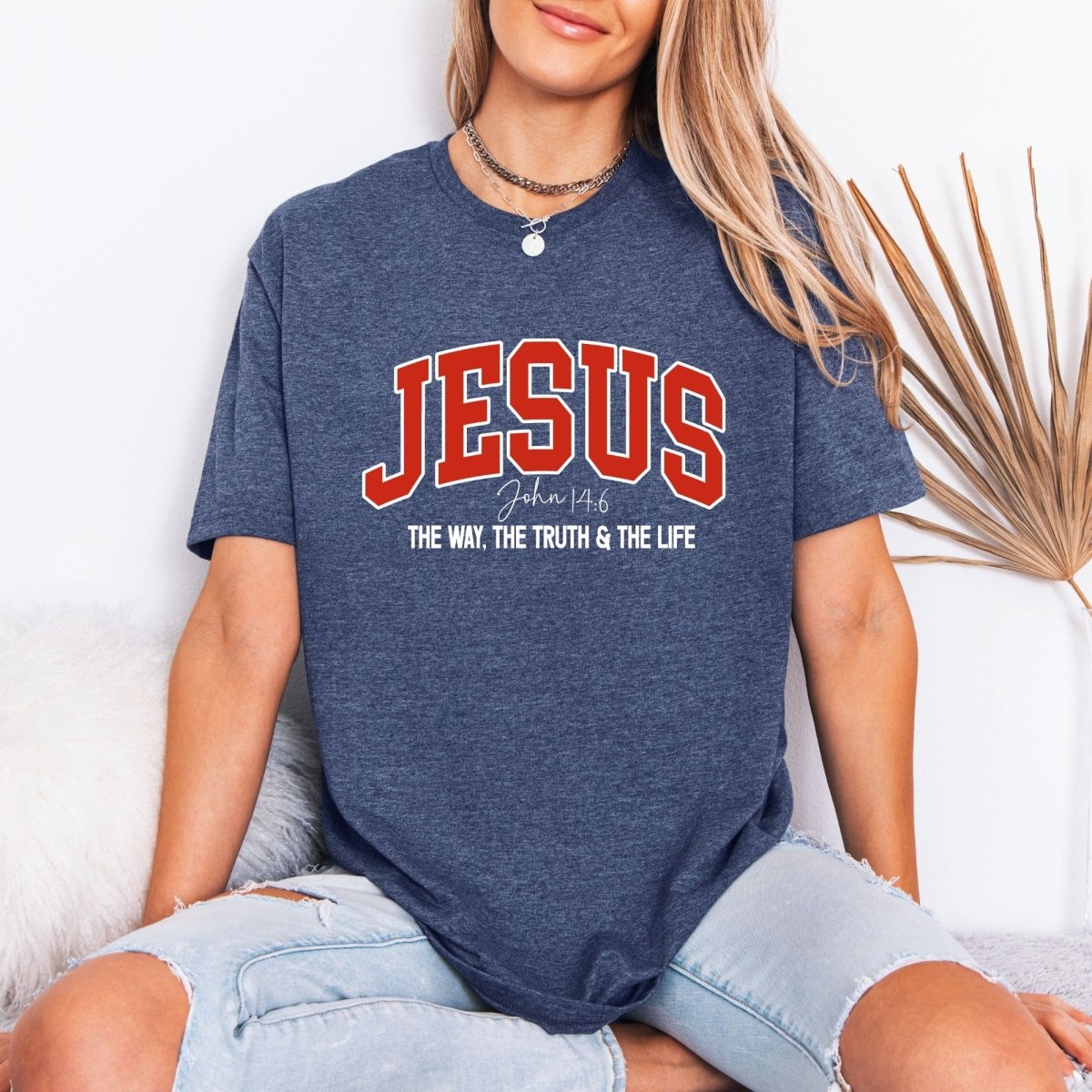 JESUS The Way | John 14:6 Scripture Tee - Luckets.com