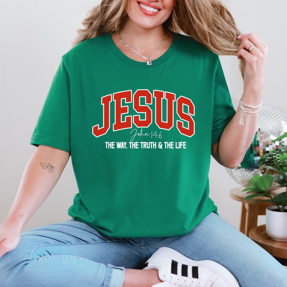 JESUS The Way | John 14:6 Scripture Tee - Luckets.com