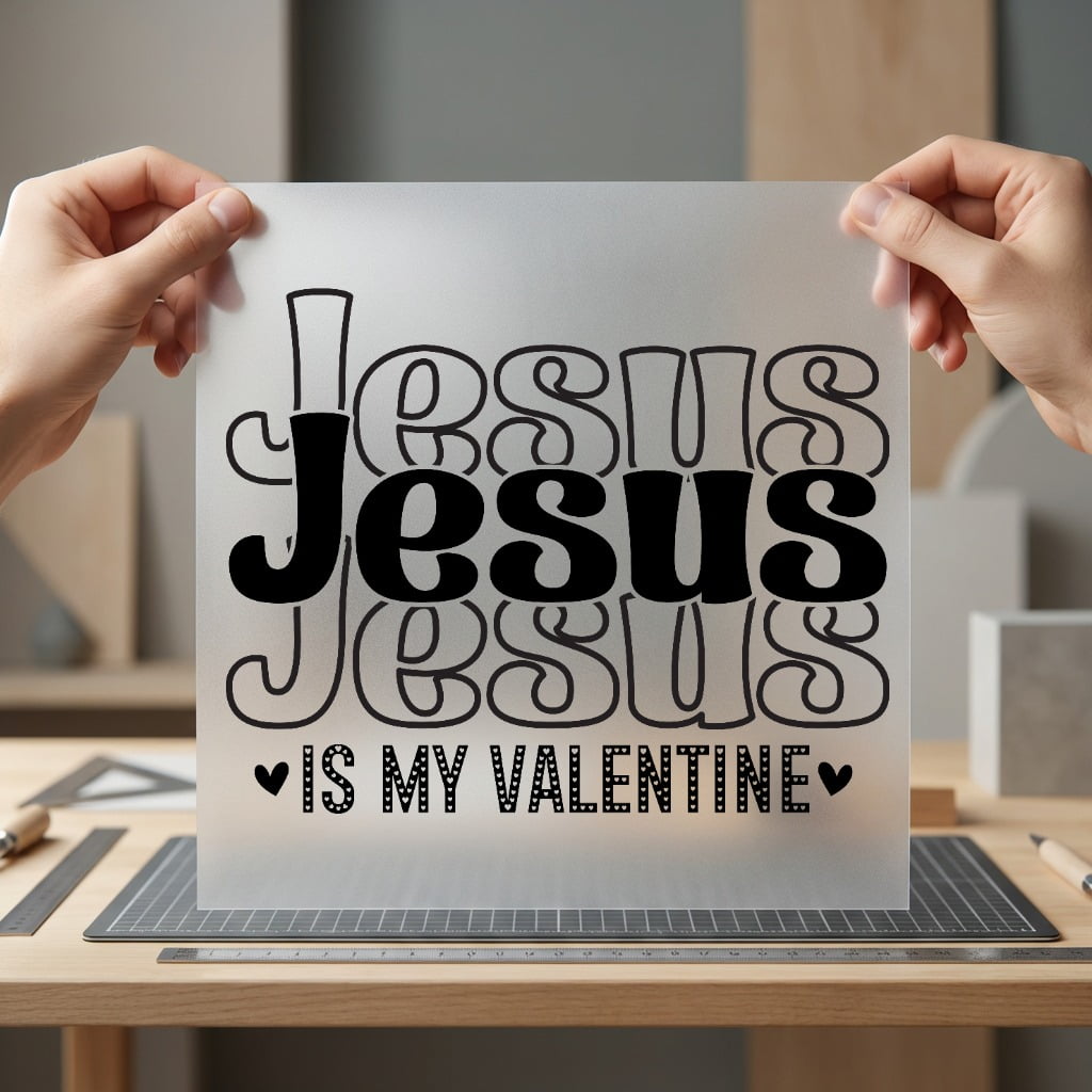Jesus Valentine Retro Christian Christian Faith Ready to Press DTF Transfer for Dtf