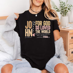 John Quote Scripture Diy Christian Faith Ready to Press DTF Transfer for Dtf