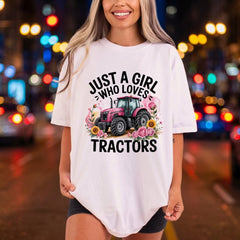 Just Girl Who Loves Usa Country Ready to Press DTF Transfer for Dtf