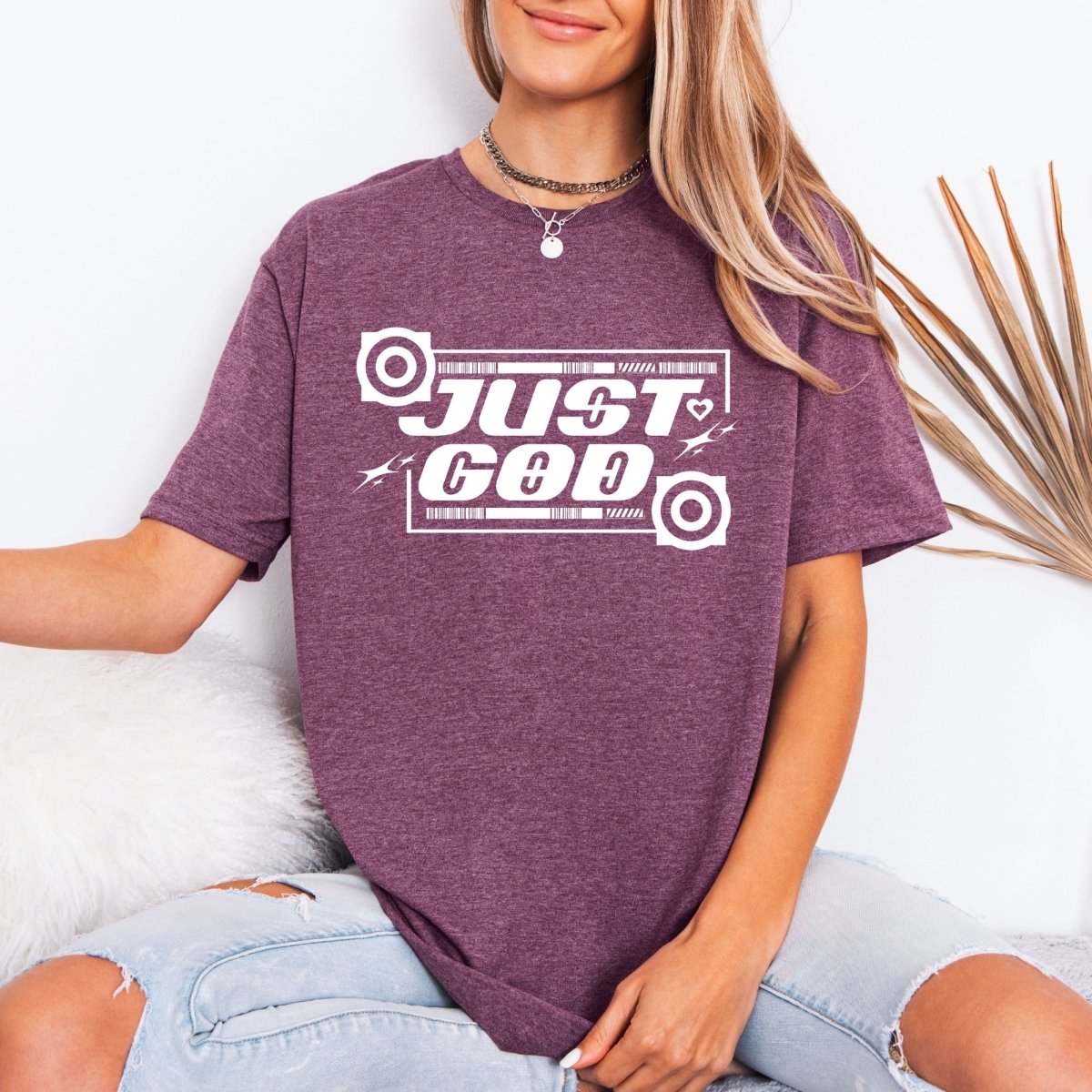 Just God | Bold Faith Streetwear Tee - Luckets.com