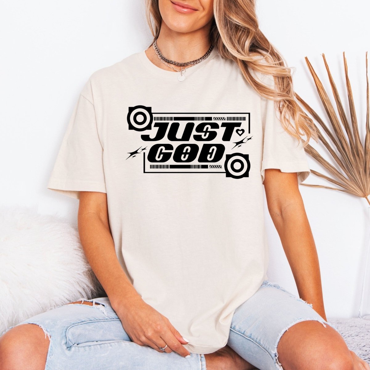 Just God | Bold Faith Streetwear Tee - Luckets.com