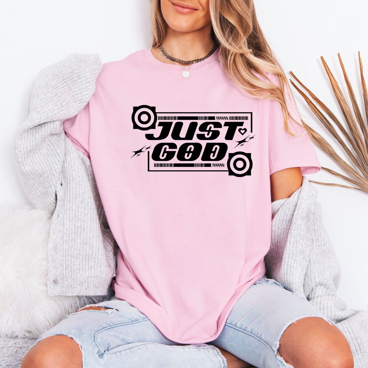 Just God | Bold Faith Streetwear Tee - Luckets.com