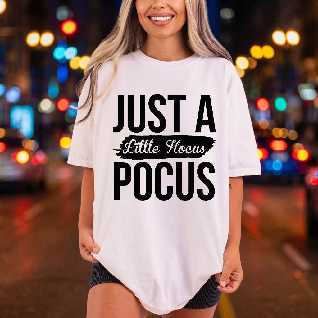 Just Little Hocus Pocus Halloween Vintage Ready to Press DTF Transfer for Dtf