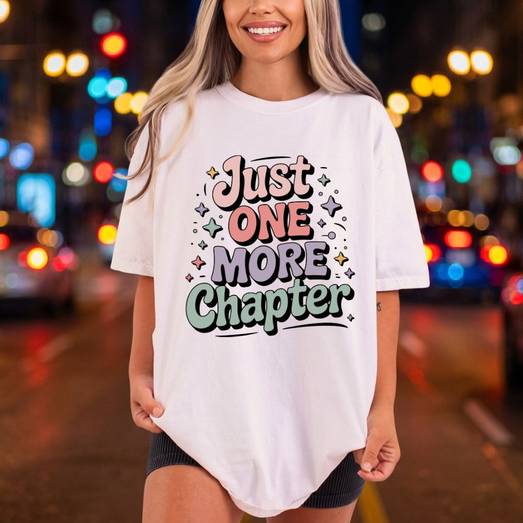 Just One More Chapter Retro Ready to Press DTF Transfer for Dtf