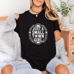 Just Small Town Girl Usa Country Ready to Press DTF Transfer for Dtf