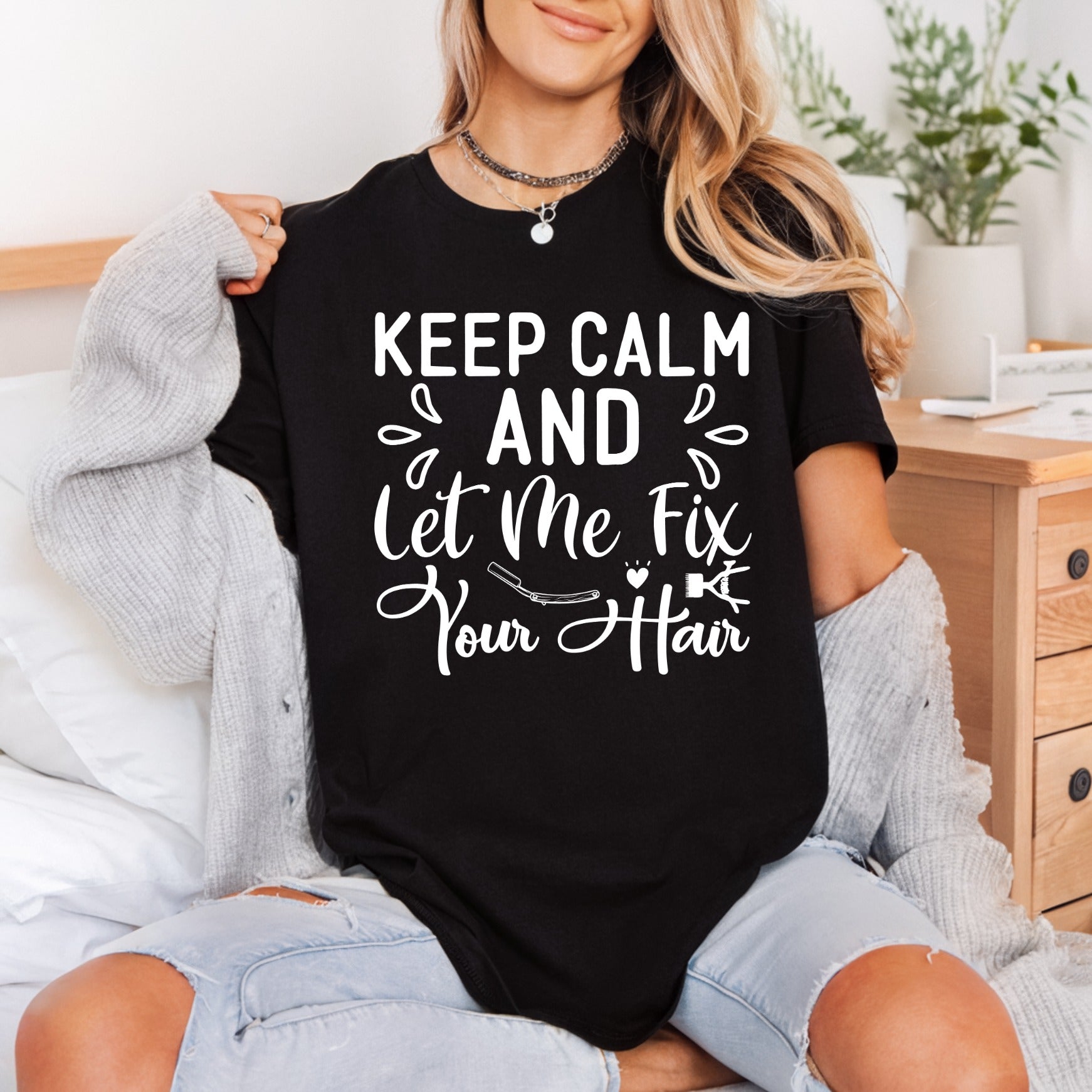 Keep Calm Let Fix Aesthetic Ready to Press DTF Transfer for Dtf