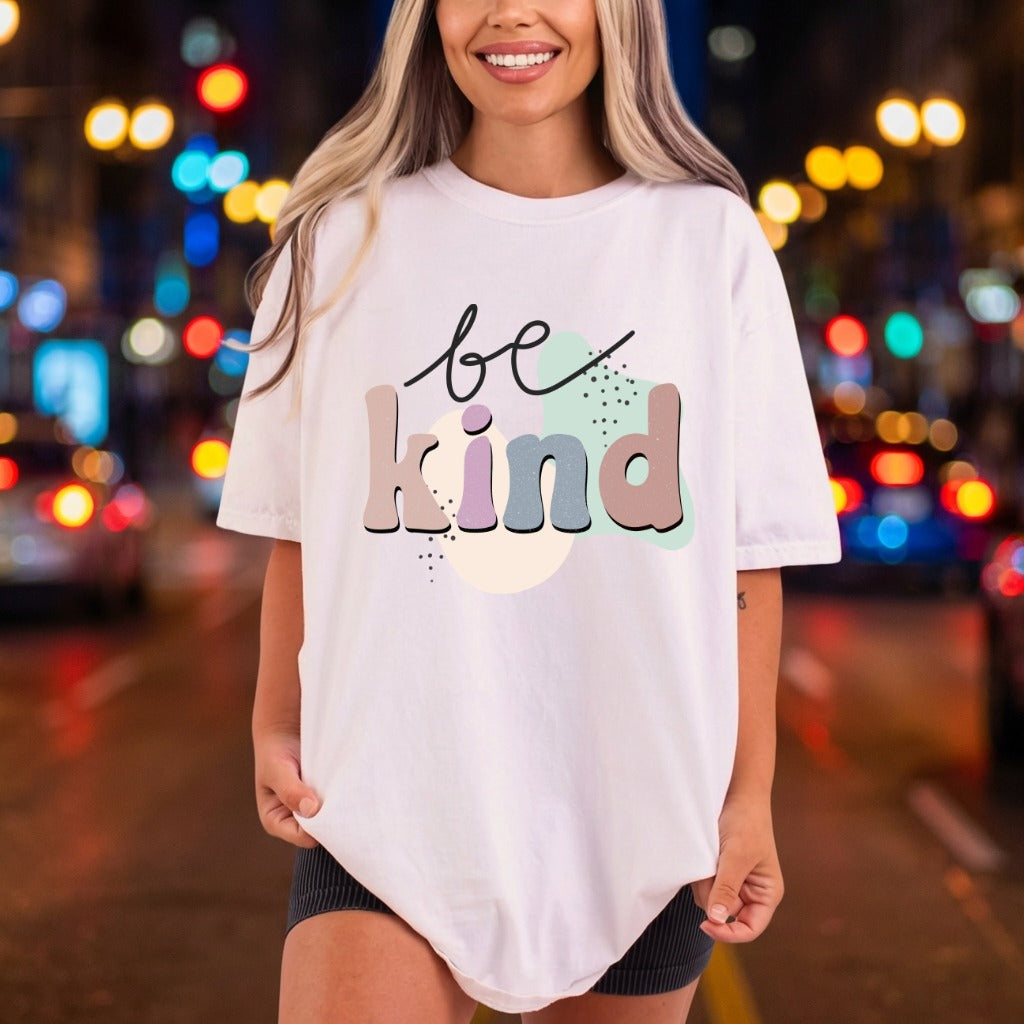Kind Retro Aesthetic Groovy Vintage Retro Ready to Press DTF Transfer for Dtf