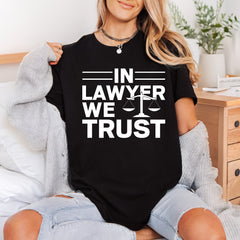 Lawyer Trust Scales Legal Funny Sarcastic Ready to Press DTF Transfer for Dtf