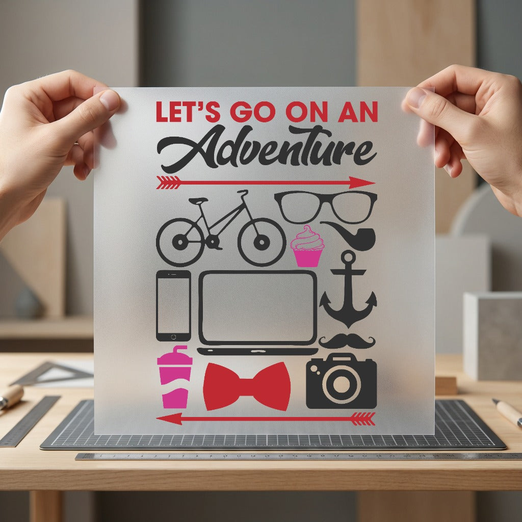 Let Adventure Hipster Diy Aesthetic Ready to Press DTF Transfer for Dtf