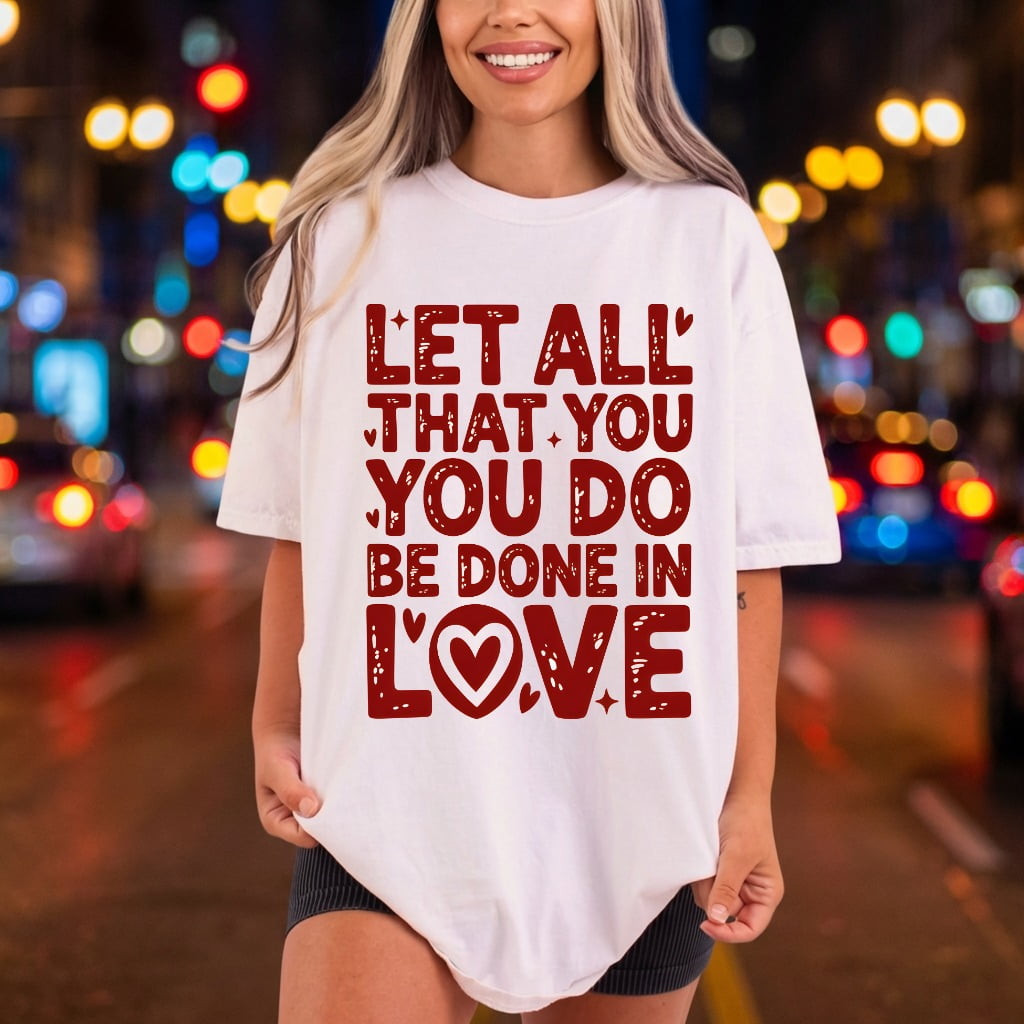 Let All You Done Christian Faith Ready to Press DTF Transfer for Dtf