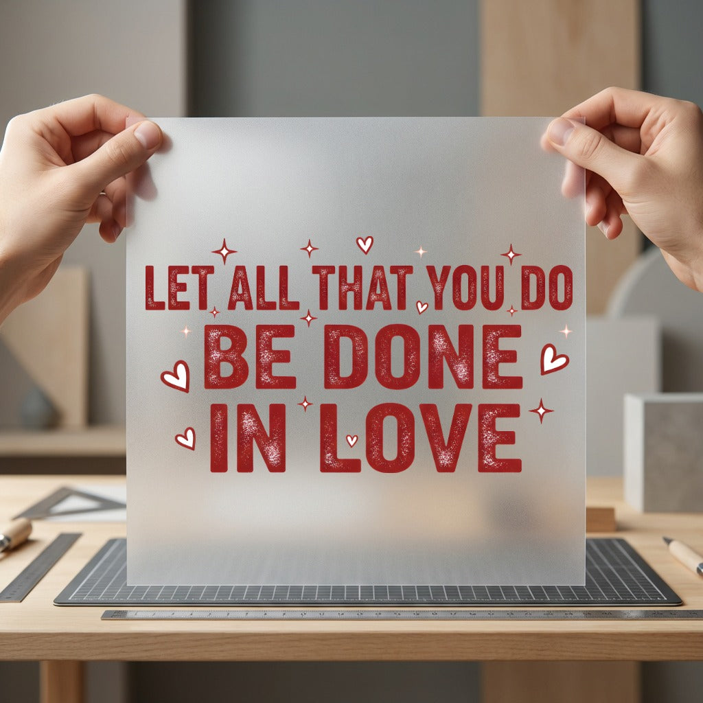 Let All You Done Christian Faith Ready to Press DTF Transfer for Dtf
