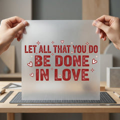 Let All You Done Christian Faith Ready to Press DTF Transfer for Dtf