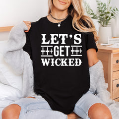 Let Get Wicked Bold Halloween Vintage Ready to Press DTF Transfer for Dtf