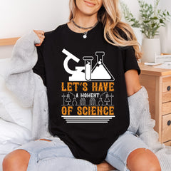 Let Have Moment Science Retro Ready to Press DTF Transfer for Dtf