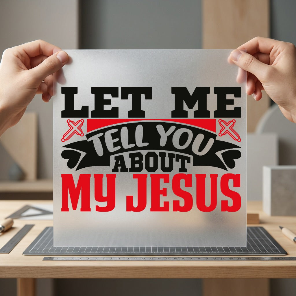 Let Tell You About Christian Faith Ready to Press DTF Transfer for Dtf