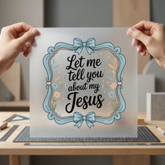 Let Tell You About Christian Faith Ready to Press DTF Transfer for Dtf