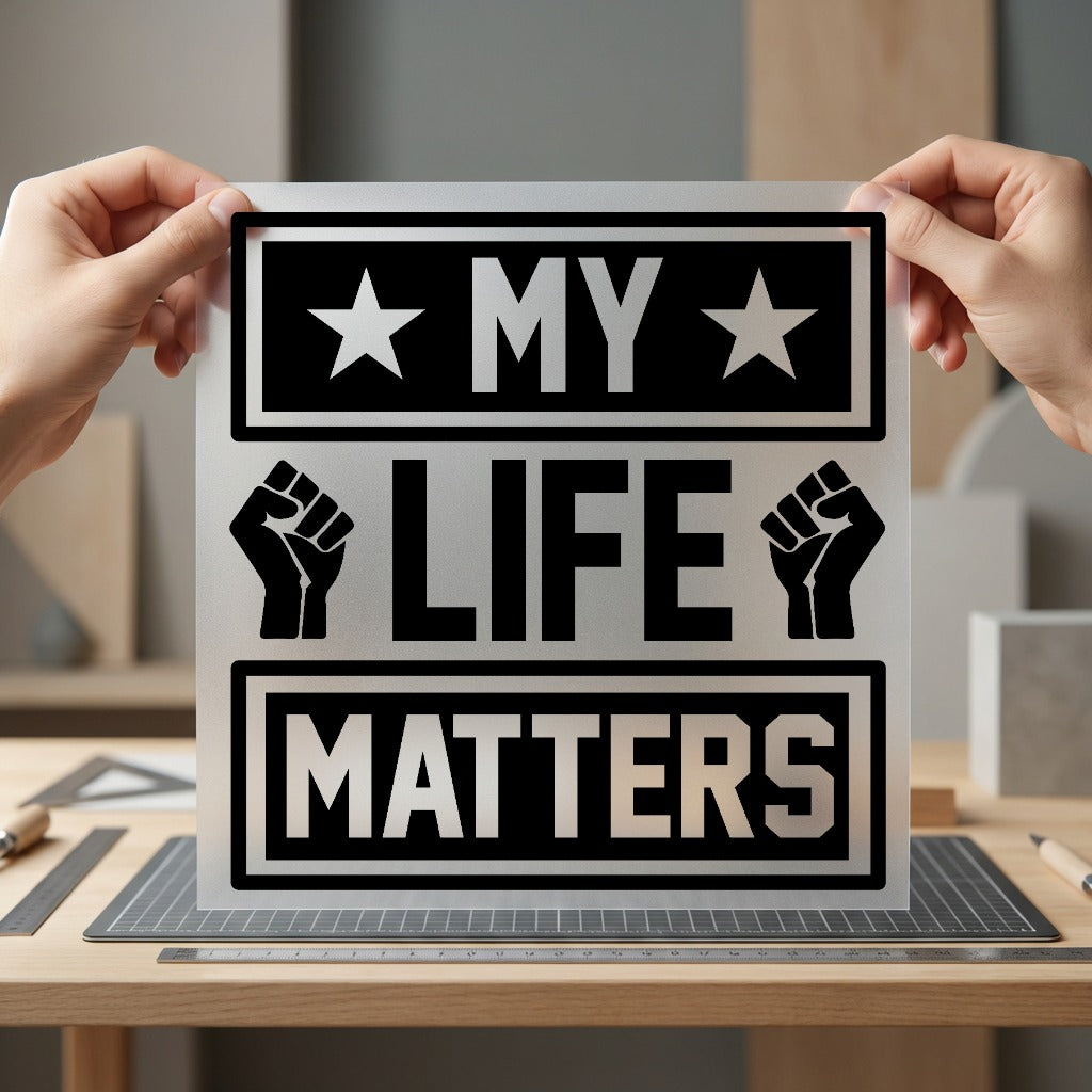 Life Matters Empowering Diy Usa Freedom Ready to Press DTF Transfer for Dtf