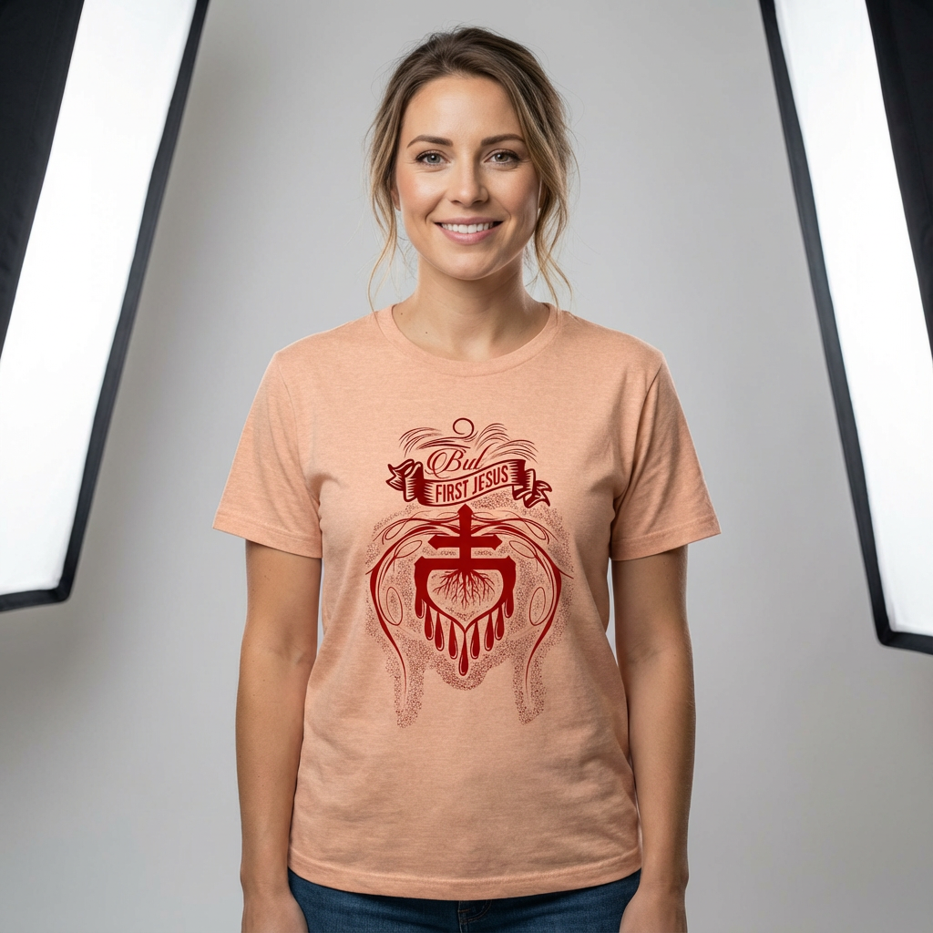 But First Jesus | Christian Faith & Evangelism T-Shirt