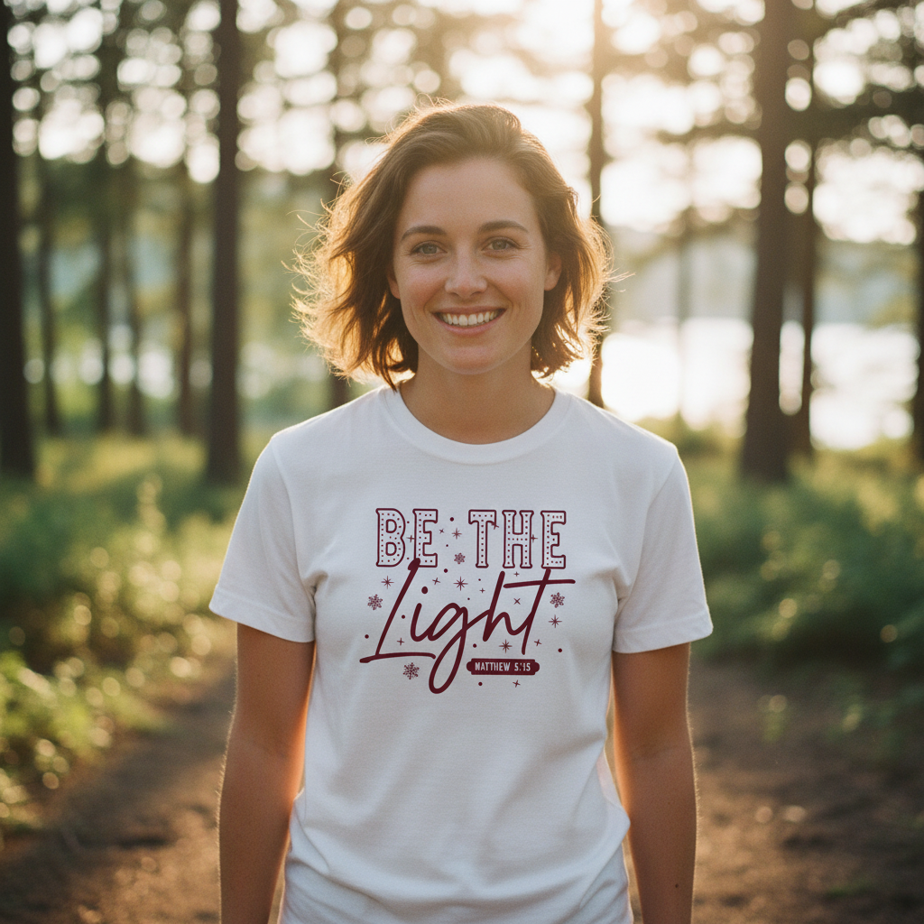 Be The Light | Faith & Inspiration T-Shirt