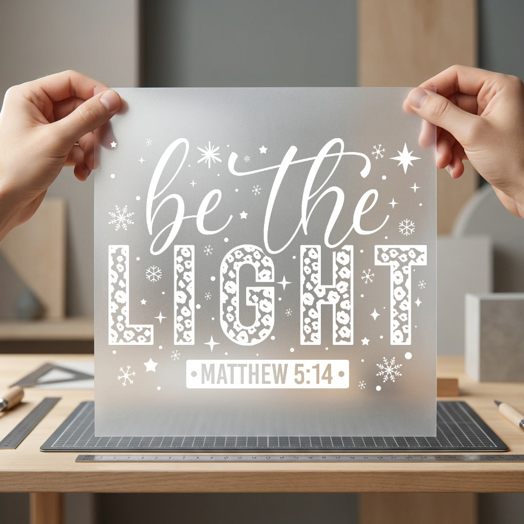 Light Leopard Christian Diy Christian Faith Ready to Press DTF Transfer for Dtf