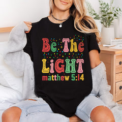 Light Matthew Christmas Diy Christian Faith Ready to Press DTF Transfer for Dtf