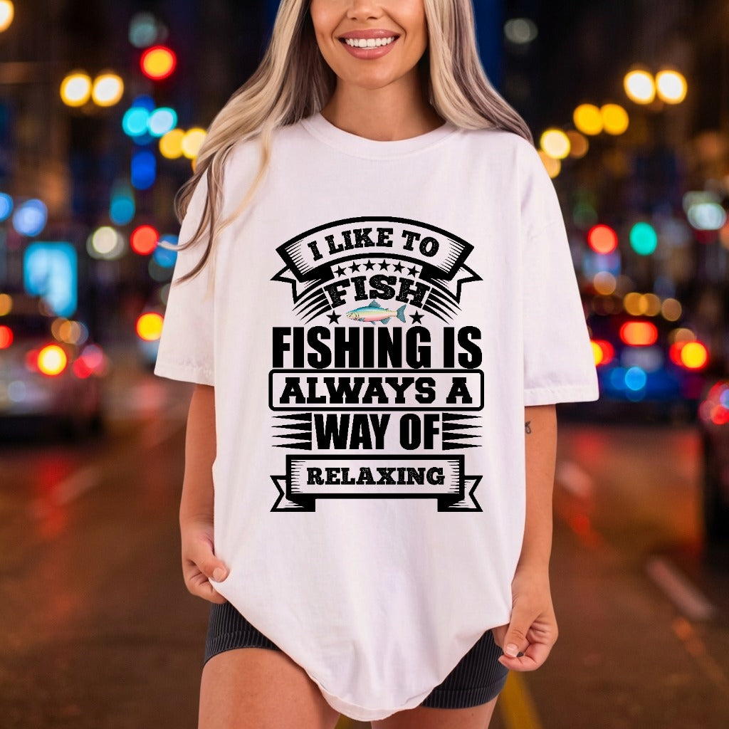 Like Fish Fishing Quote Dad Grandpa Ready to Press DTF Transfer for Dtf