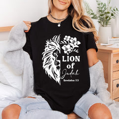 Lion Judah Christian Diy Christian Faith Ready to Press DTF Transfer for Dtf