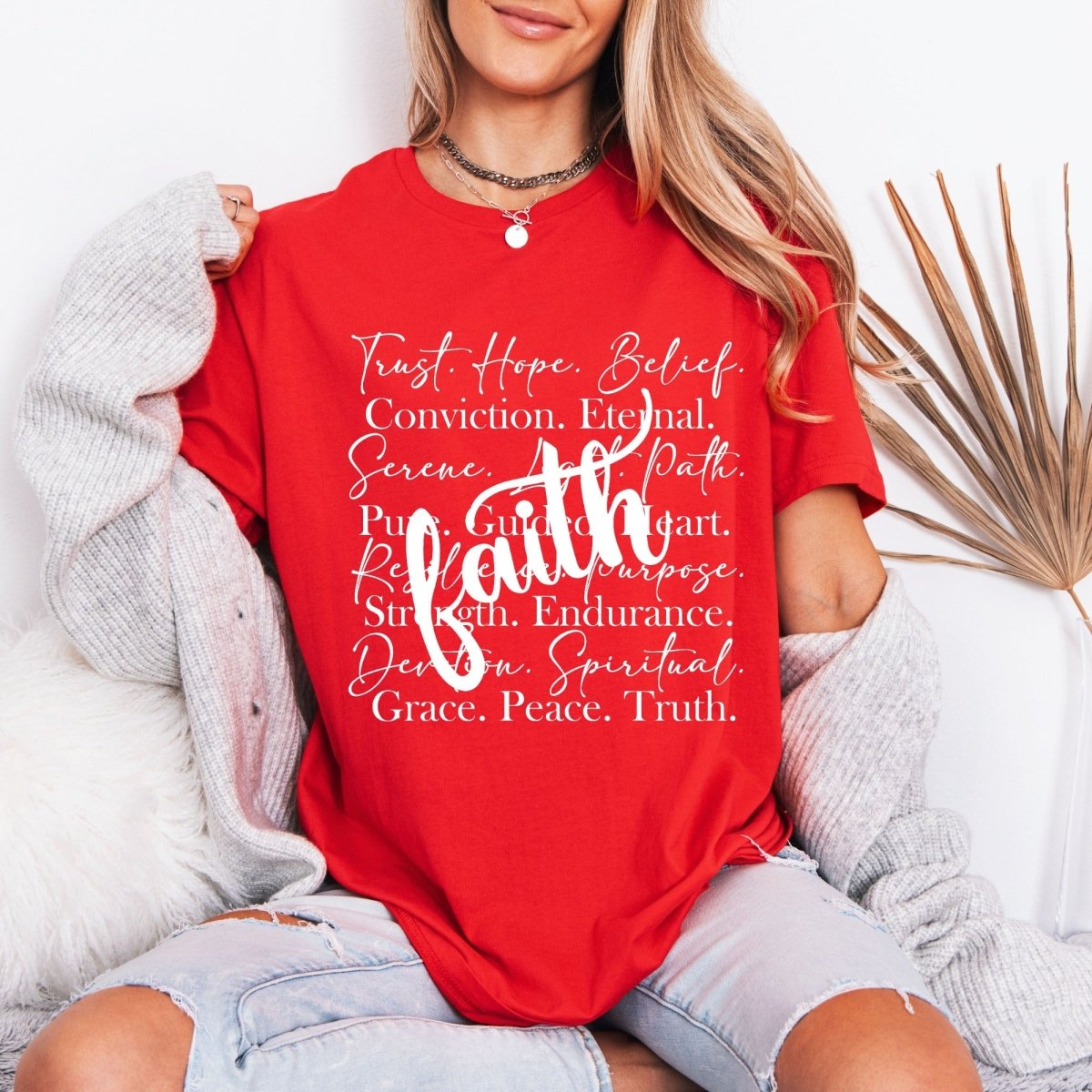 Living Faith | Spiritual Attributes Tee - Luckets.com