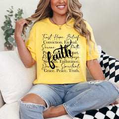 Living Faith | Spiritual Attributes Tee - Luckets.com
