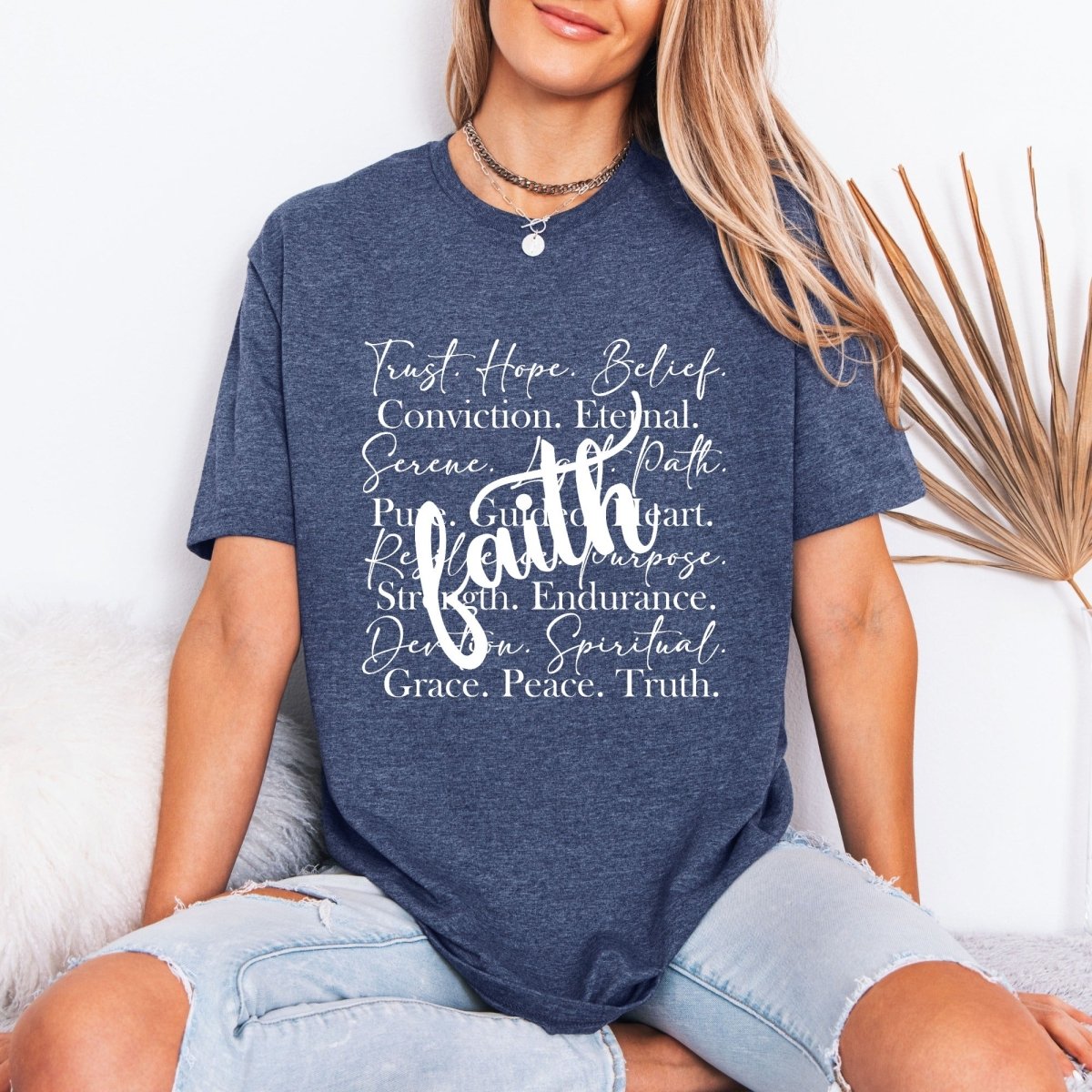 Living Faith | Spiritual Attributes Tee - Luckets.com
