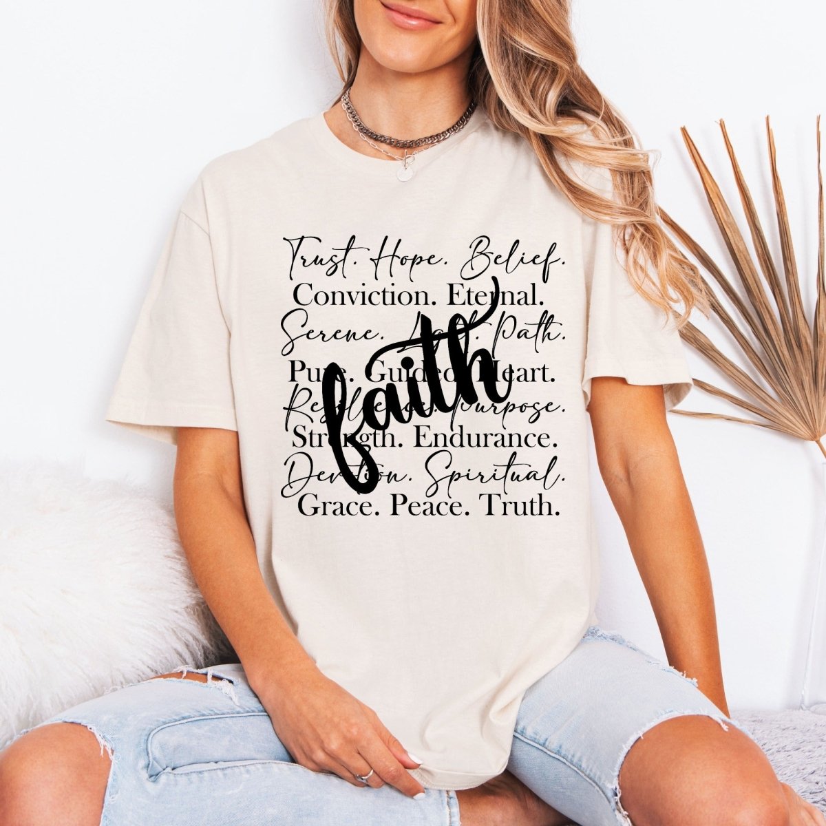 Living Faith | Spiritual Attributes Tee - Luckets.com