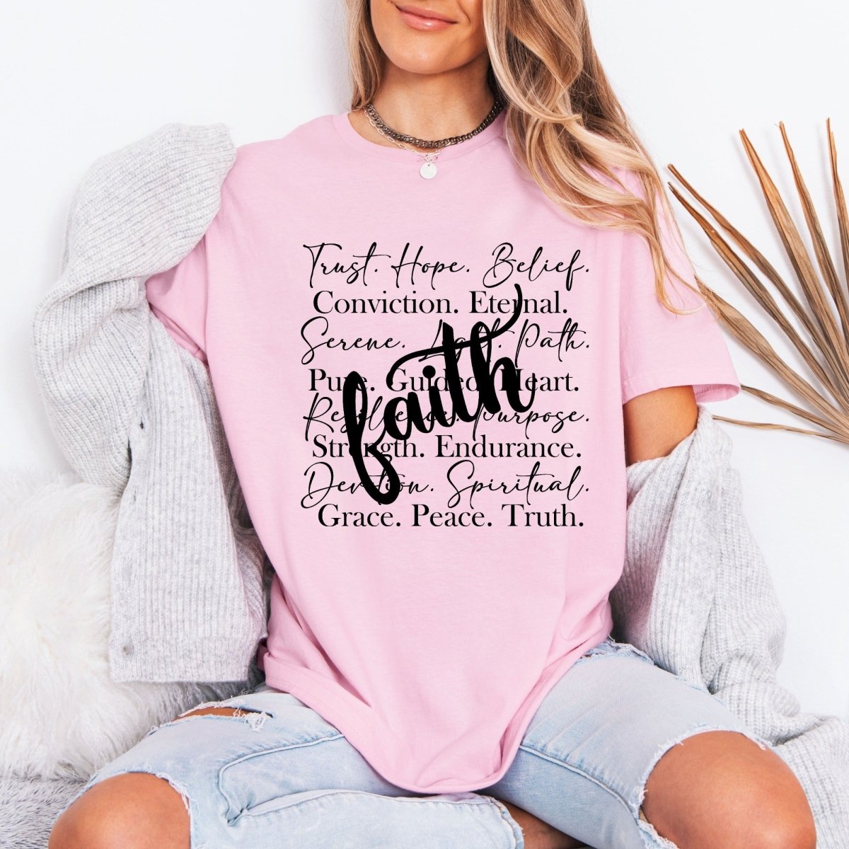 Living Faith | Spiritual Attributes Tee - Luckets.com