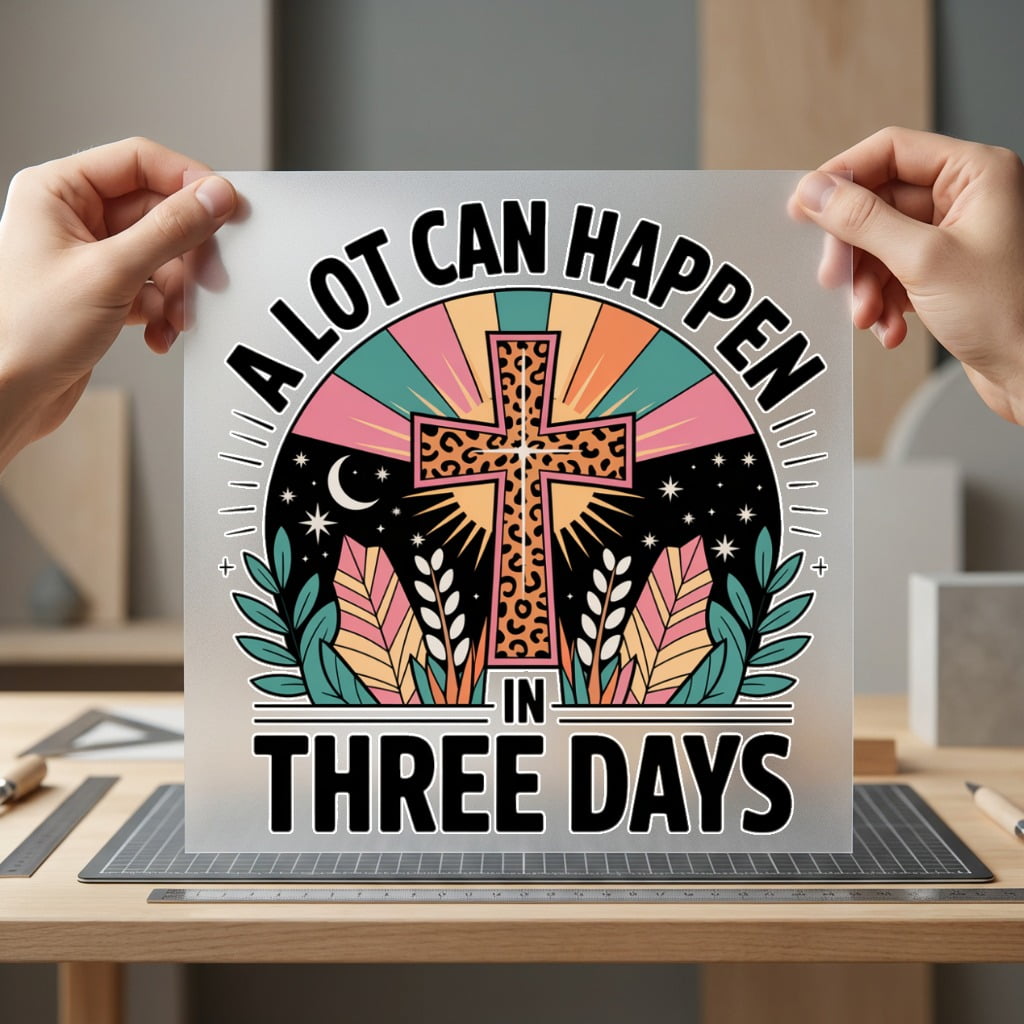 Lot Can Happen Three Christian Faith Ready to Press DTF Transfer for Dtf