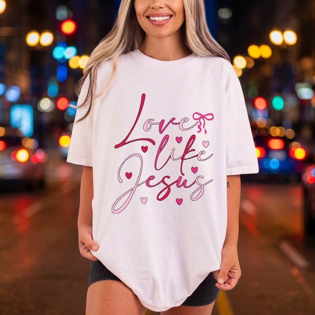 Love Life Jesus Faith-inspired Christian Faith Ready to Press DTF Transfer for Dtf