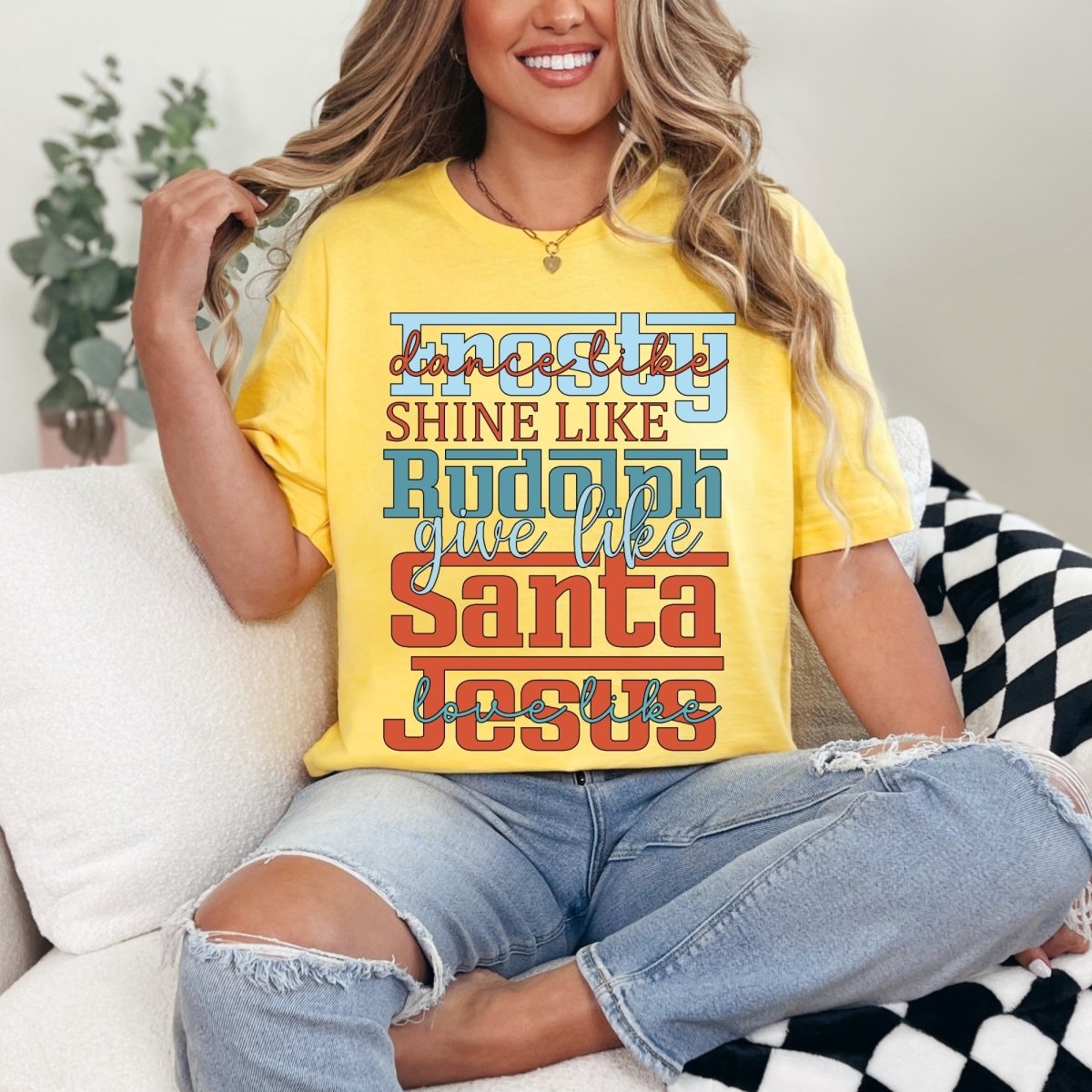 Love Like Jesus | Christmas Faith Tee - Luckets.com