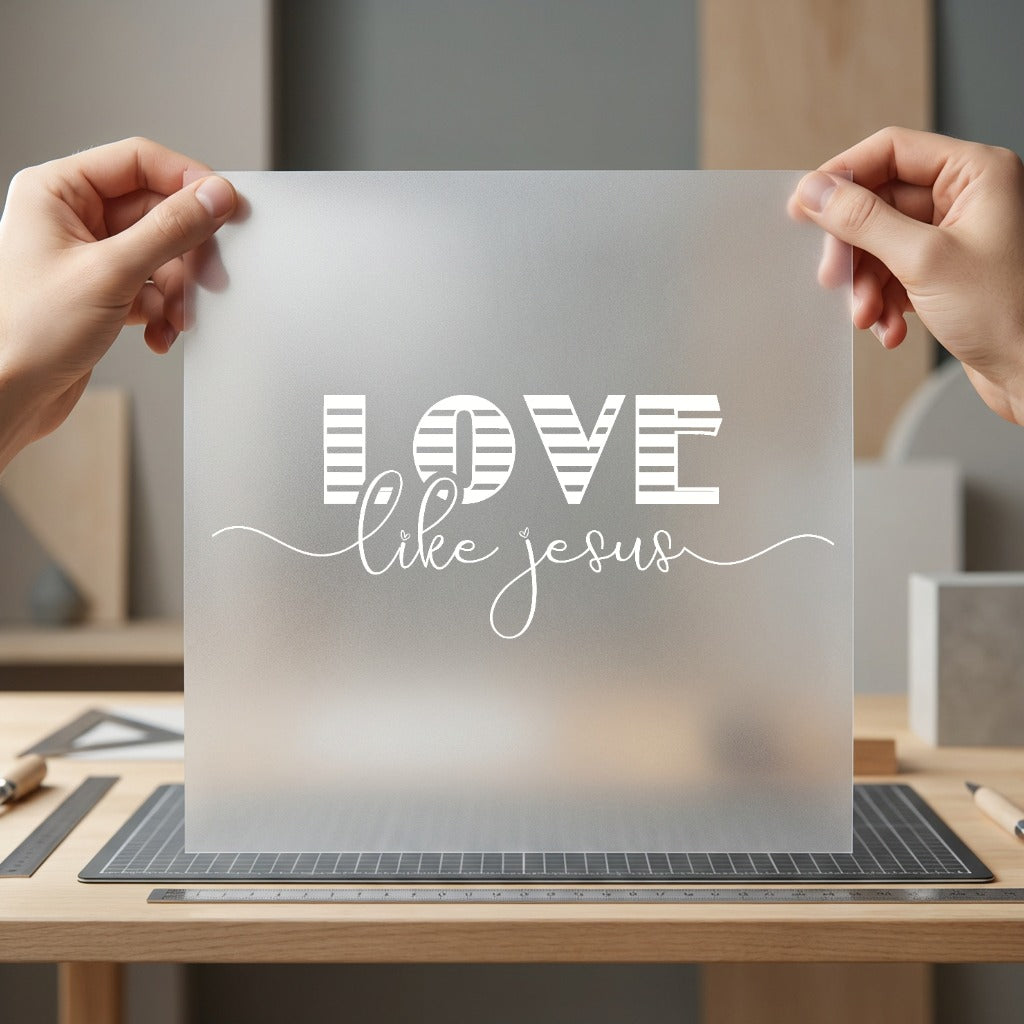 Love Like Jesus Faith Christian Faith Ready to Press DTF Transfer for Dtf