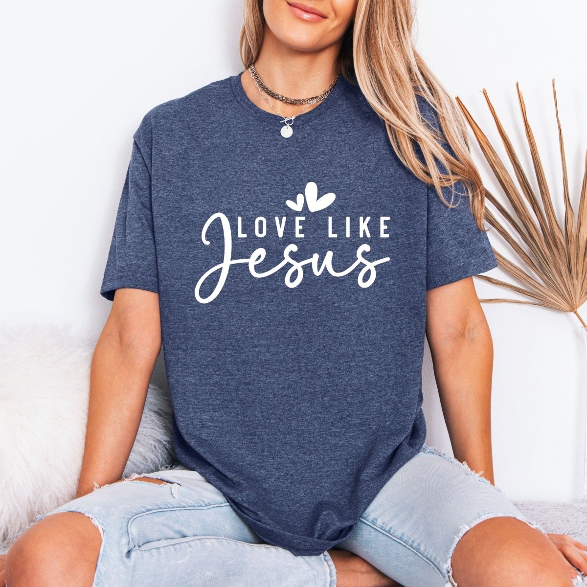 Love Like Jesus | Grace - Filled Devotion Tee - Luckets.com