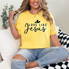 Love Like Jesus | Grace - Filled Devotion Tee - Luckets.com
