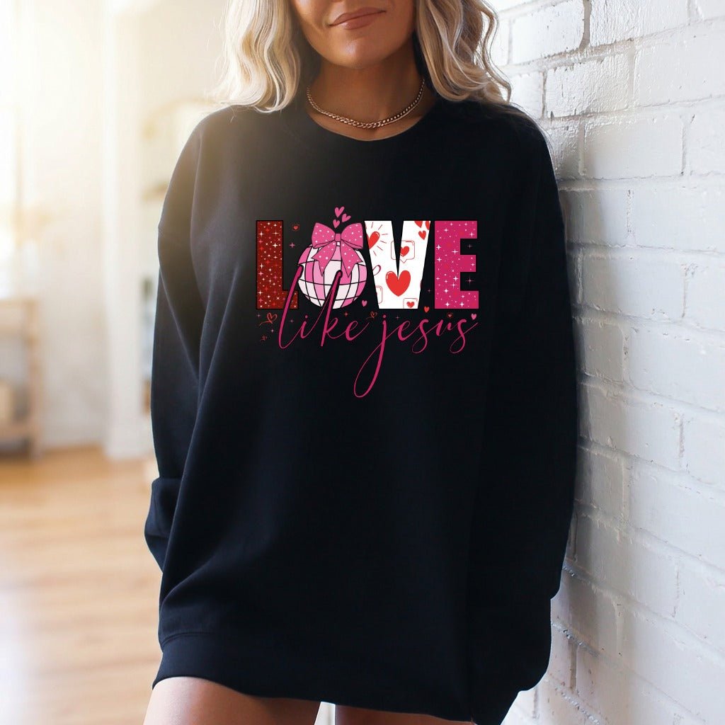 Love Like Jesus | Heartfelt Compassion Sweatshirt - Luckets.com
