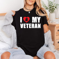 Love Veteran Patriotic Diy 4th Of July Patriotic Ready to Press DTF Transfer for Dtf