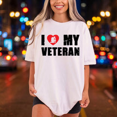Love Veteran Patriotic Diy 4th Of July Patriotic Ready to Press DTF Transfer for Dtf