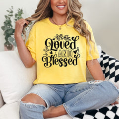 Loved And Blessed | Grace & Gratitude Tee - Luckets.com